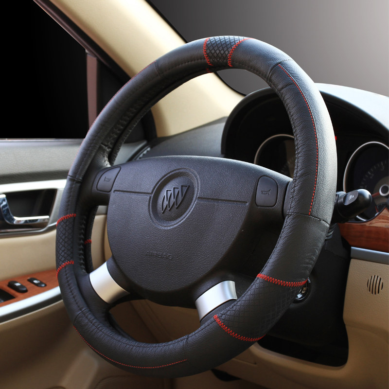 奔驰GLK200 GLK260 GLK300 C300真皮汽车方向盘套四季通用把套4v