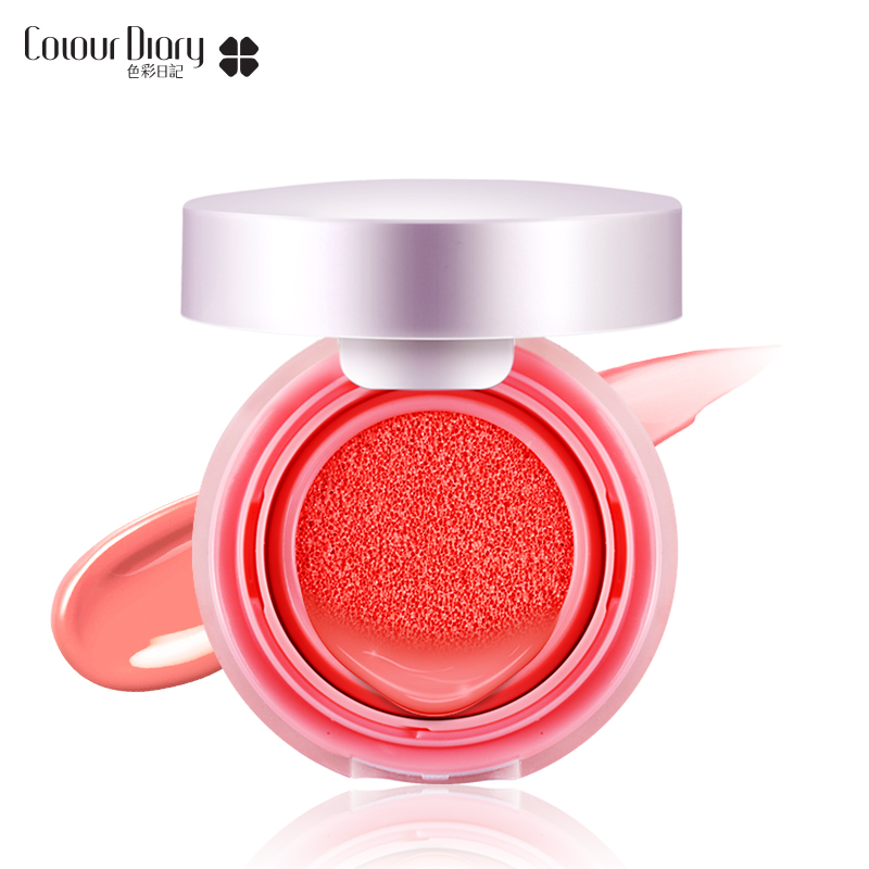 COLOUR DIARY/色彩日记（化妆品）自然玩美气垫腮红自然定妆腮红