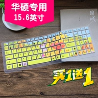 Máy tính xách tay ASUS X54XB815HR-SL 96HR dành riêng cho bàn phím màng bảo vệ màng chống bụi không phát quang phụ kiện dễ thương không thấm nước mui xe phủ đầy đủ miếng đệm silicon 15,6 inch decal máy tính casio 580