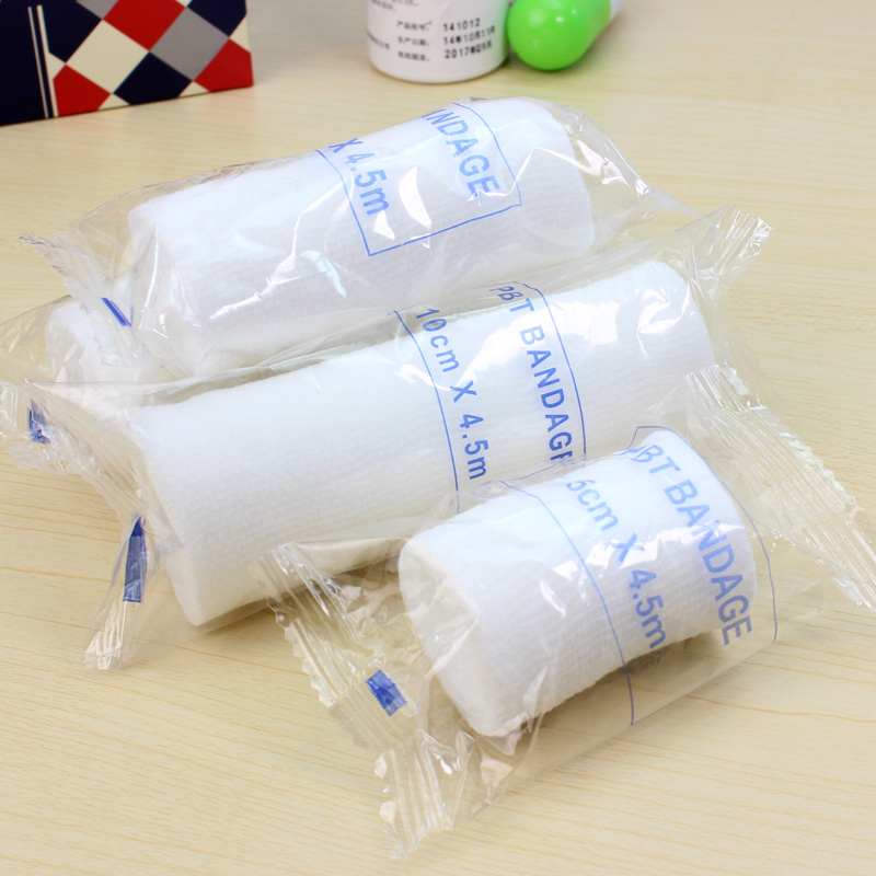 加厚弹性绷带 运动绷带10*450CM弹力弹性加压绷带护腕护踝PBT绷带