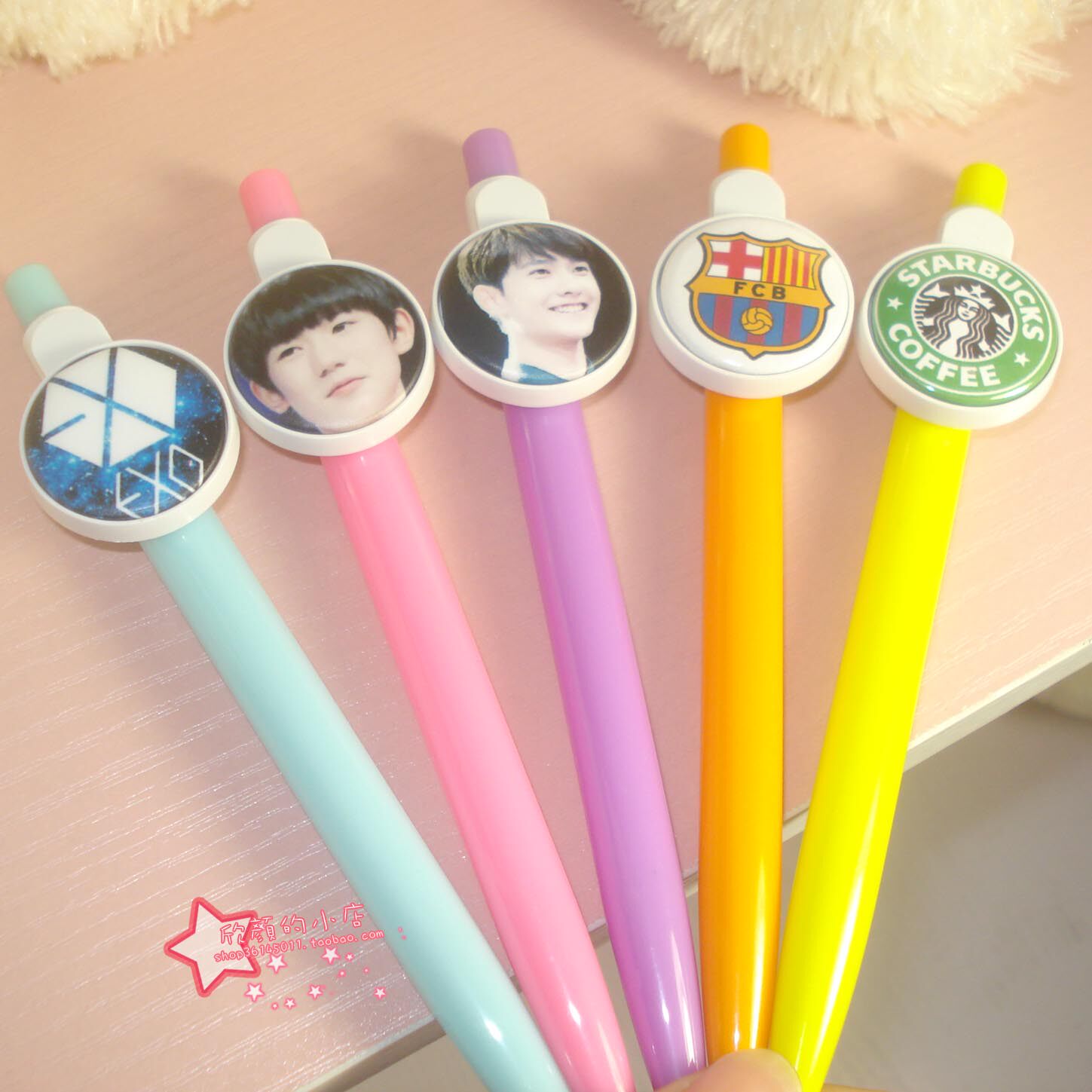 Pen customization printable logo custom advertising pen badge pen ballpoint pen customization to figure custom image unlimited