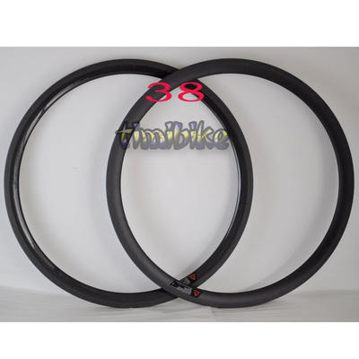Carbon fiber knife ring 38mm, road bicycle wheel open ring dead fly 700C23 wide tube tire 24, 88, 60, 50