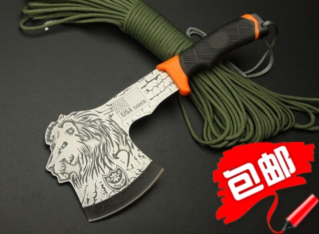 Simba life-saving axe open mountain fire axe axe sapper axe camp hand axe outdoor camping knife equipment