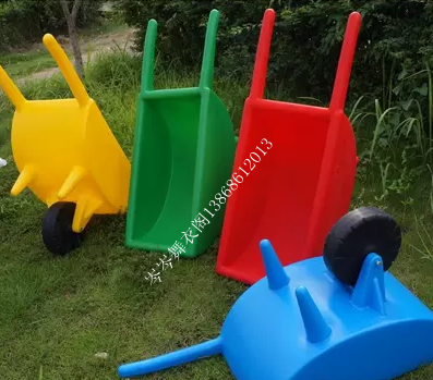 Sense United Solo Wheels Small Cart Toy Nursery Wheelbarrow Trolley Children Tipping Wagon Plastic Balance Car Thickened 