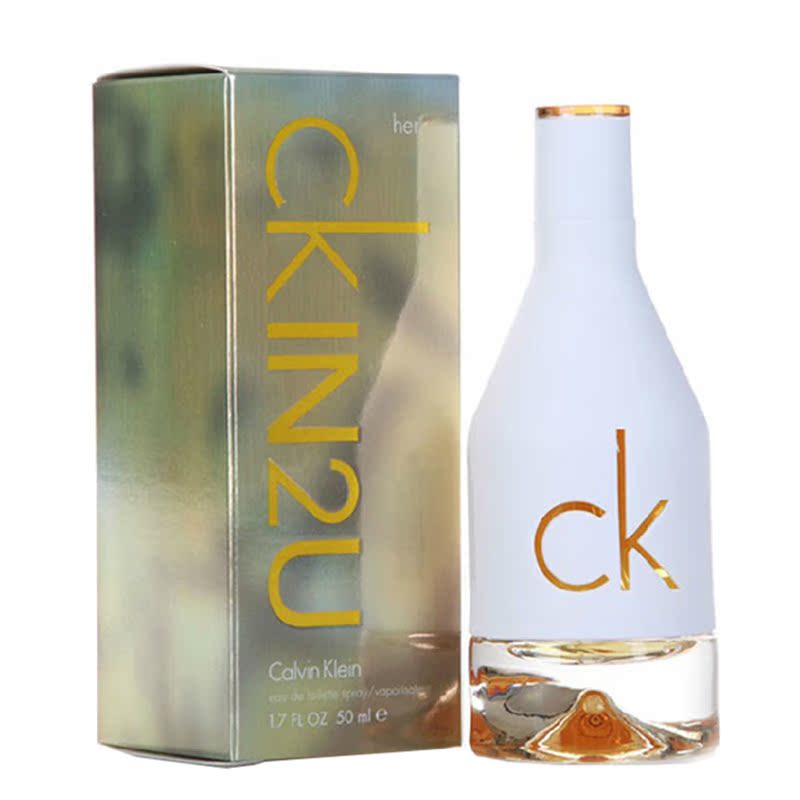 ck凯文克莱CK In2u因为你喜欢你女士持久淡香水100ml