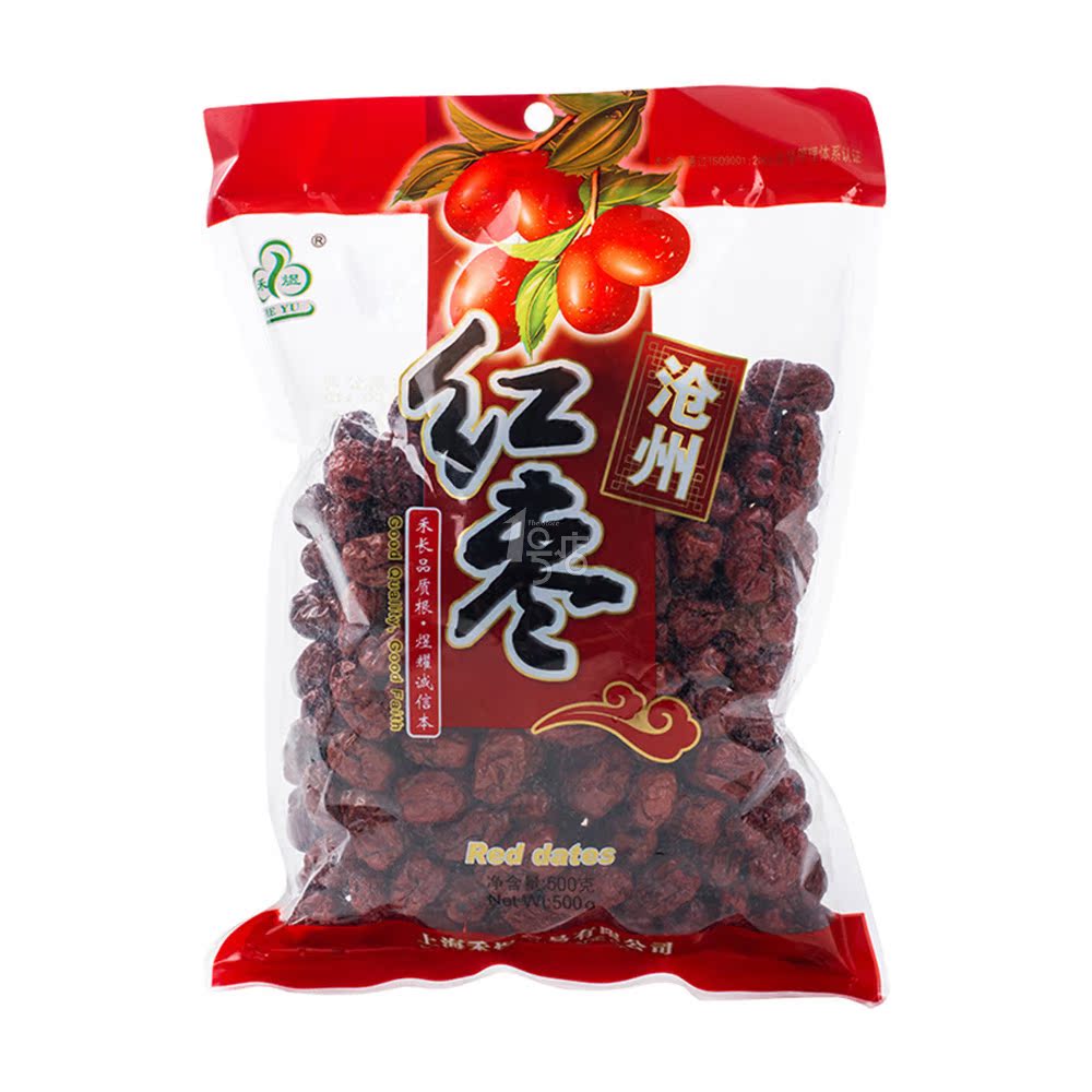 禾煜 沧州红枣500g/袋