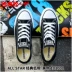 Giày converse giày nam Giày nữ giày thể thao tất cả ngôi sao cổ điển thế hệ thứ hai thấp để giúp đôi giày 150154 jordan dior cổ thấp Plimsolls