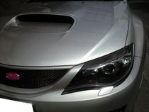 Subaru Impreza 10th generation car headlight sticker 10th generation modified carbon fiber material upper lamp eyebrow