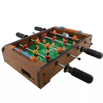 4-pole mini desktop football machine children's toys parent-child toys leisure sports home boy wooden football table