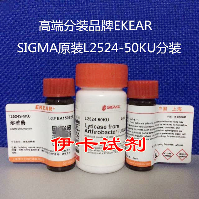 溶壁酶5KU(SIGMA分)/细胞溶解酶/Lyticase/Lysing Enzymes