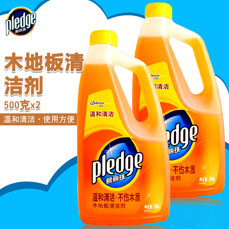 碧丽珠地板清洁剂2瓶共1KG 木地板清洁剂实木复合 去污地板净