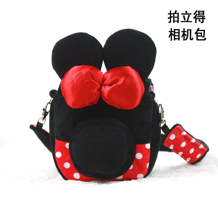 Cute Polaroid camera bag mini25 mini70 mini8 mini90 female shoulder strap oblique cross protective cover