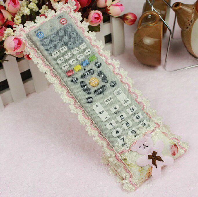 遥控器防尘套 防尘罩 电视空调机顶盒遥控器保护套 布艺防尘遥控