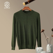 Samma-sati yin yin mùa thu và mùa đông nam mới trùm đầu áo len cashmere dài tay mỏng để giữ ấm - Áo len Cashmere