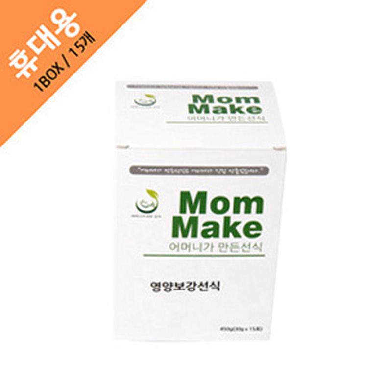 【韩国直邮】Mom Make 妈妈做的膳食系列 便携装 补充营养膳食