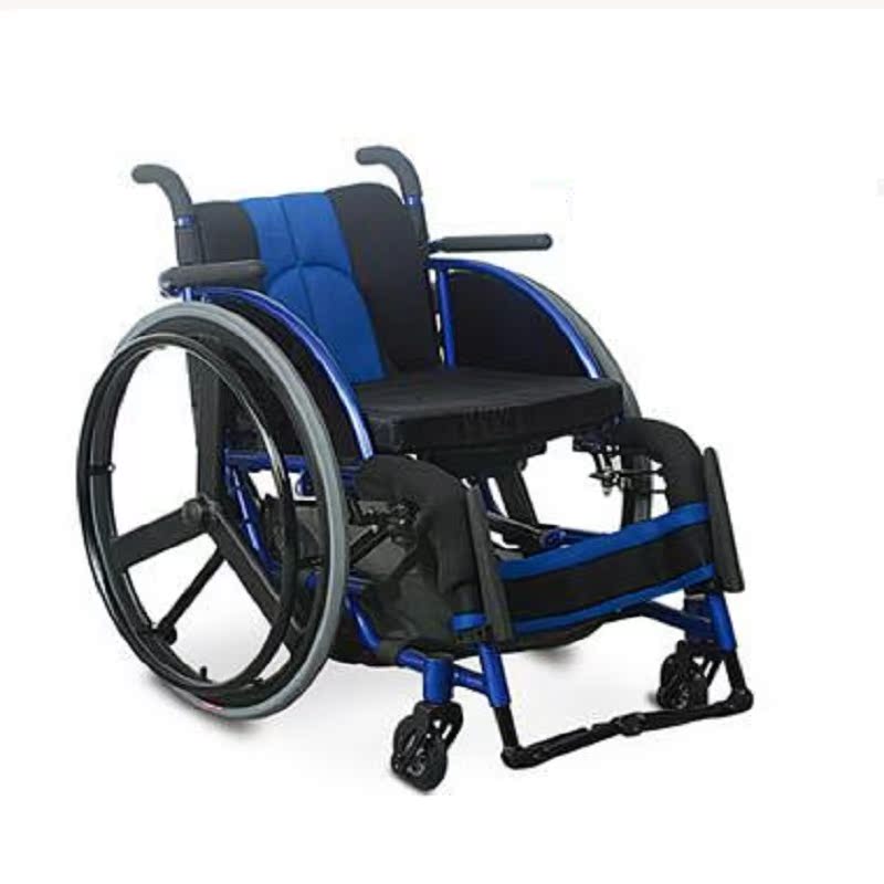 佛山铝合金轮椅FS723LQ-36轻便可折叠休闲运动轮椅