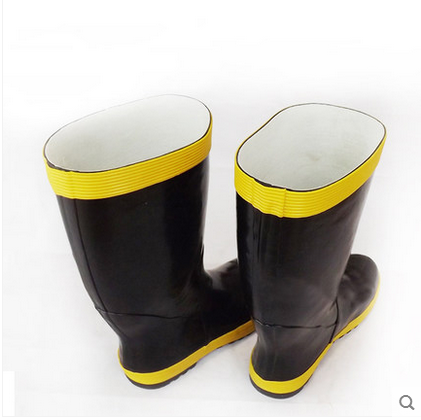 Fire Shoes 97 Fire Fighting Shoes Water Boots Fire Training Rubber Boots Fire Steel Sheet Soles Anti Piercing Protective Boots