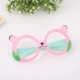 Trẻ em kính trang trí khung thủy triều nam và nữ kính bé khung hình công chúa dễ thương không có ống kính kính mát đầu - Kính khung