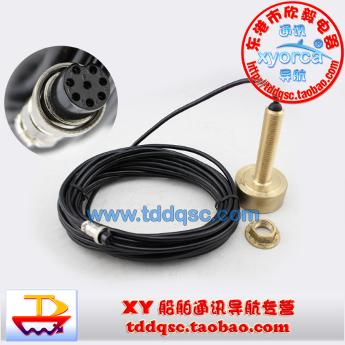 Fish detector monitor Fish detector accessories Sensor Transducer Suitable for 300W fishing detector 8 holes