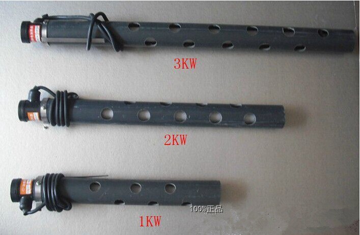 Acid-resistant, corrosion resistant quartz electric heating tube electroplating tank single head quartz glass liquid acid with heating pipe stick