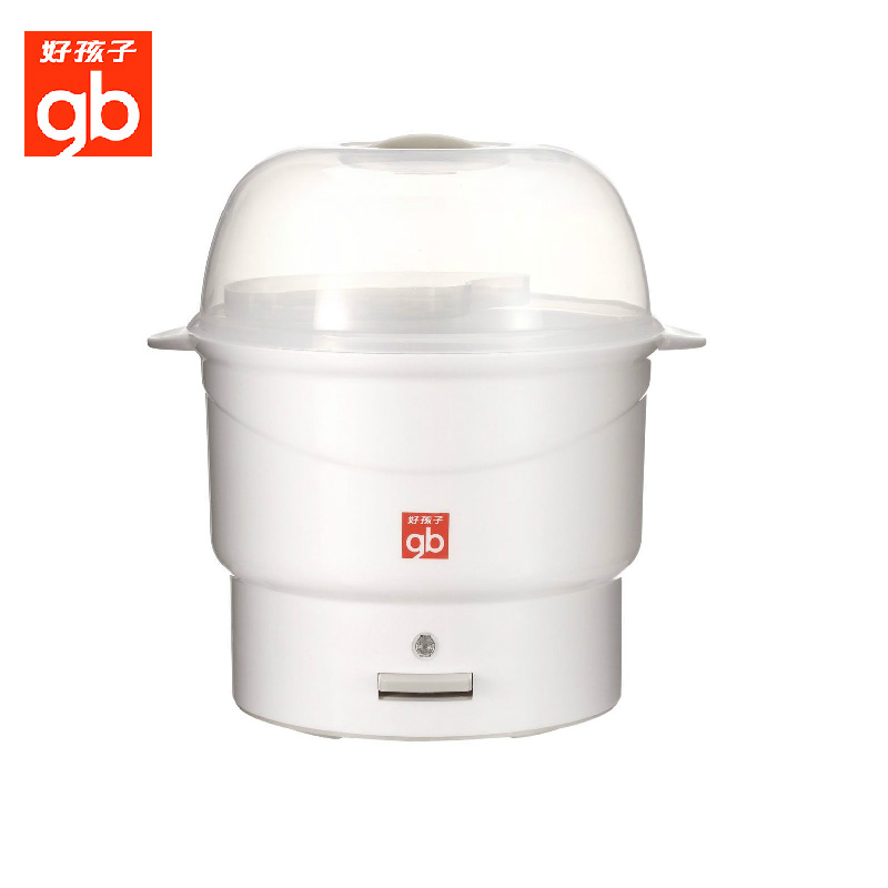 好孩子婴儿消毒器 奶瓶消毒锅 电子蒸汽外观小巧操作便捷C8104