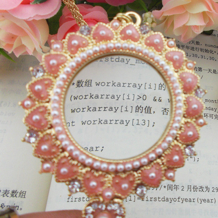 Zoom-lens necklace fashion jewelry female Han Edition fashion long sweater chain lucky