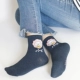 Hàn Quốc chính hãng dễ thương động vật hoạt hình vớ vớ eo ngắn vớ nữ cotton Nhật Bản cotton ngắn ống phụ nữ vớ nhập khẩu