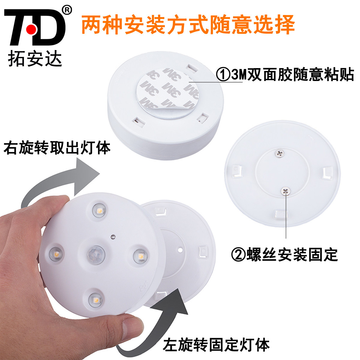 �ذ������������Ӧled���Сҹ��TAD-YGD-01A