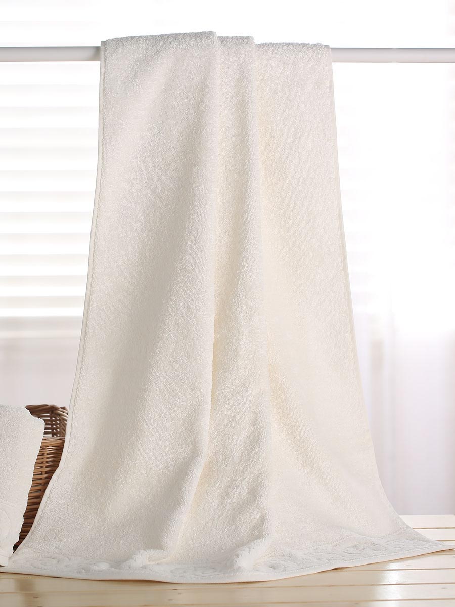 terry palmer|米色割绒桃心浴巾
