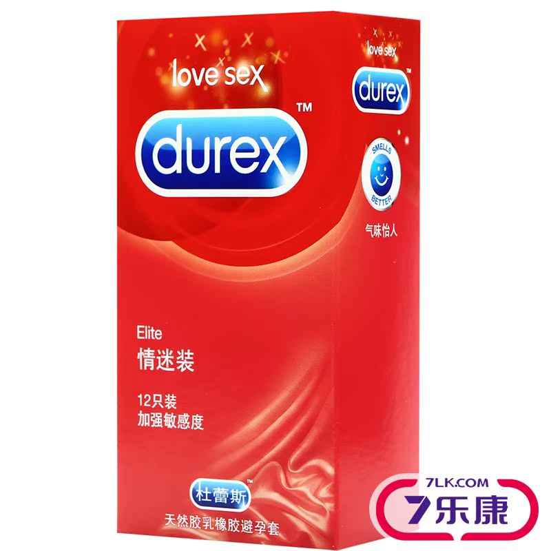 杜蕾斯情迷装避孕套 12只 男女用安全套 成人情趣 计生用品