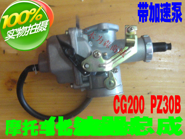 Locomotive PZ30B carburetor 175CC 175CC 200CC 250CC 250CC acceleration pump Zong Shenxin power sail big shipping