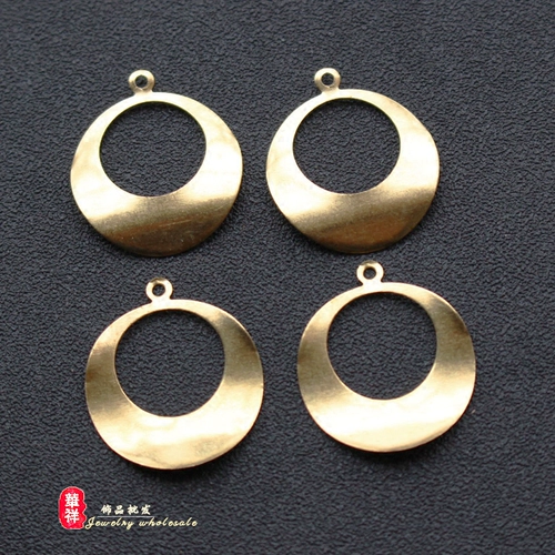 Металлический аксессуар, медные аксессуары, латунные серьги, подвеска, 20мм