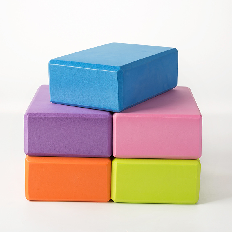 Yoga brick eva high-density yoga block environmental protection sports fitness supplies yoga auxiliary supplies eva foam brick