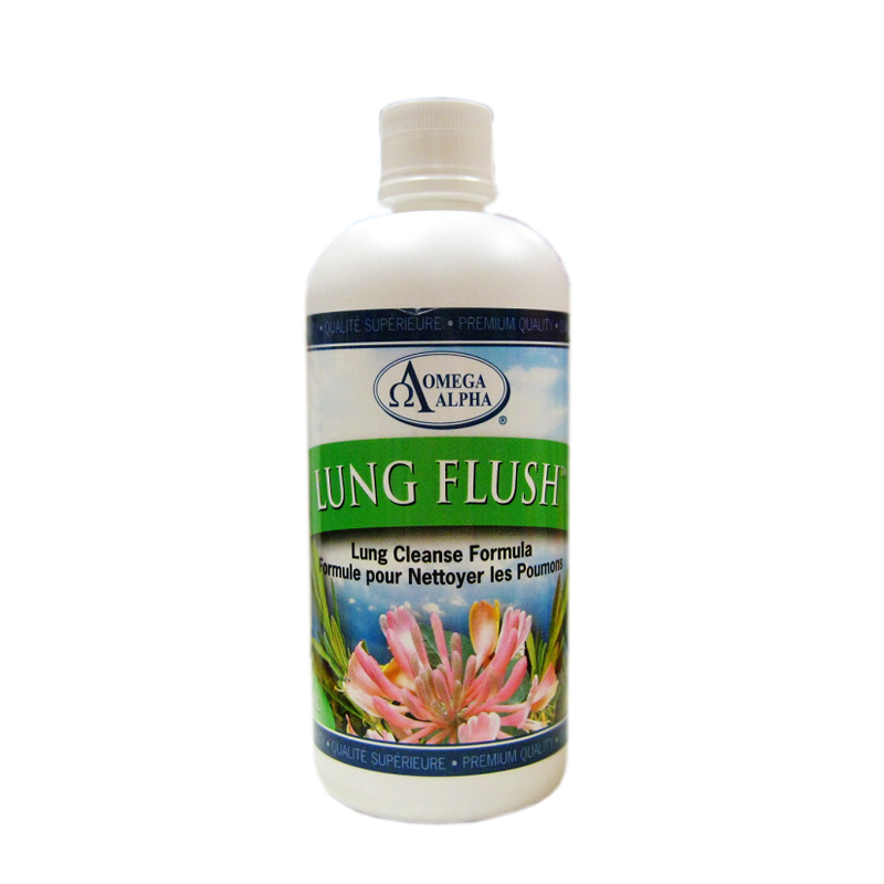 加拿大原装进口Omega Alpha Lung Flush强肺宝 清肺宝500毫升