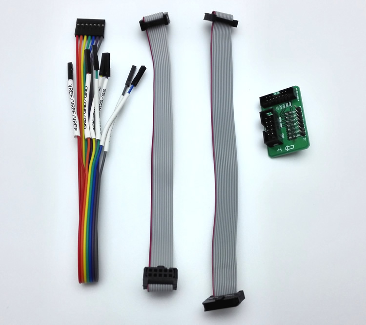 Xilinx downloader wiring adapter board