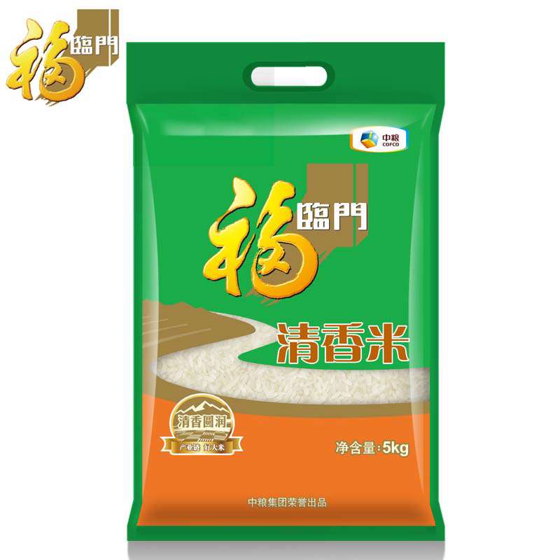 【苏宁易购】福临门 清香米 5KG/袋