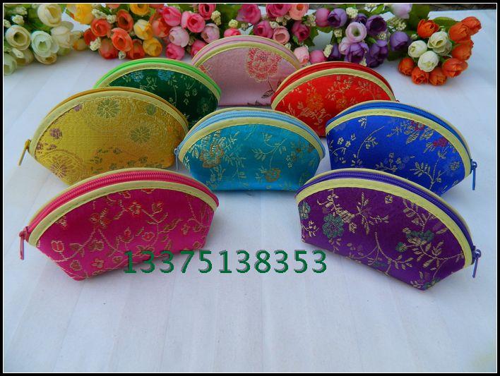 Delicate Guzheng Fingernail Bag Embroidered Cloth Art Pull Chain Meta-Treasure Shaped Pipa Fingernail Bag National Musical Instrument Nail Bag