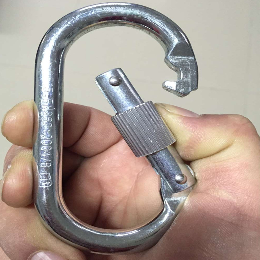 Direct sales speed down O hook climbing main lock lock outdoor safety hook climbing button safety button equipment