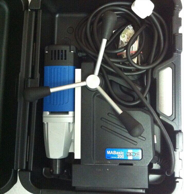 100 to get BDS new magnetic drilling magnetic seat drilling hollow drill with core drilling rig MABasic200