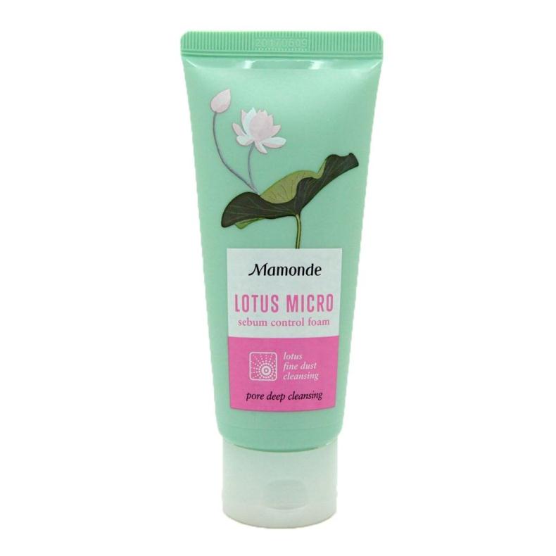 Mamonde/梦妆清莲净澈沁爽洁面膏100ml 油性适用 专柜正品洗面奶