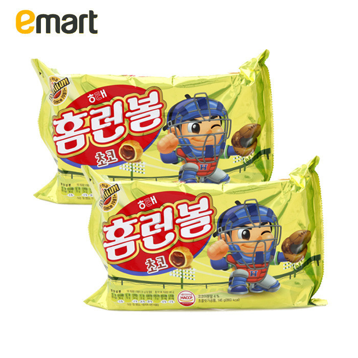 EMART易买得 韩国进口海太巧克力球 146g*2 休闲食品（代可可脂）
