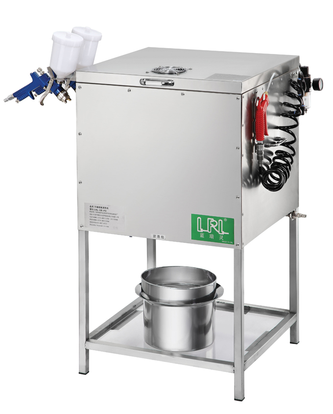 Factory direct manual spray gun cleaning machine for cleaning traditional paint spray gun fuel injection equipment auxiliary tools