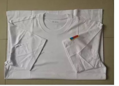 3543T Shirt Round Collar Short Sleeve Sweatshirt Hide Cyan White Flight Athlete Fitness Training Shirt