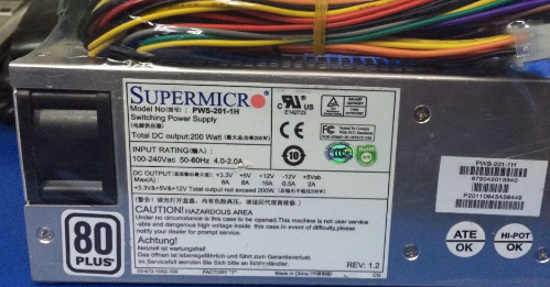 1U Power Supply SUPERMICR Ultra Micro-PWS-201-1H SP262-1S SP261-1S SP202-1