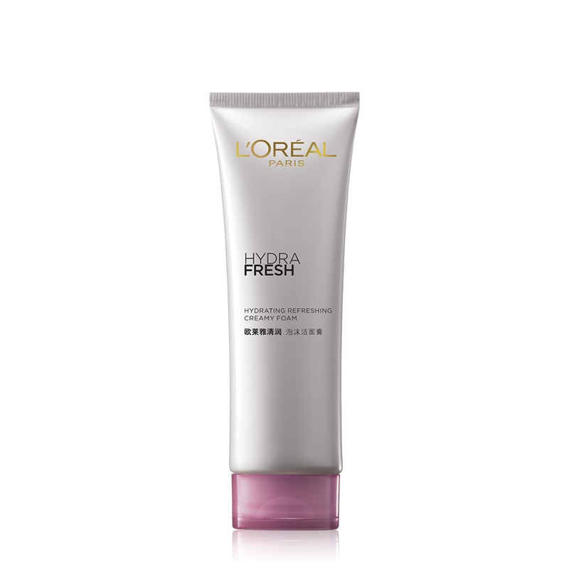 L＇oreal/欧莱雅女士护肤洗面奶 清润泡沫洁面膏 补水保湿洁面乳