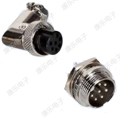 ZJPT Air Plug Socket Connector 16M-7D 7B(7 core) GX16 bend 90 degree seat