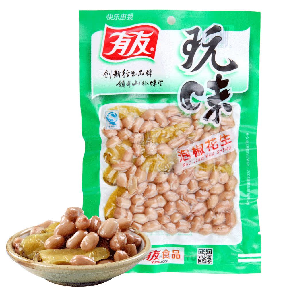 有友 玩味泡椒花生 100g/袋