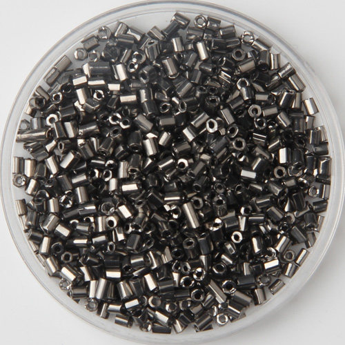 2mm metal color tube beads DIY ornament accessories Accessories Mi Beads 8 gr About 550 Scattered Beads
