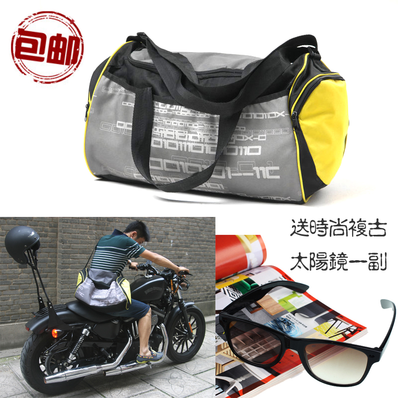 Large Capacity Nylon Skew Cross Fashion Sports Outdoor Fitness Bag Riding Travel Bucket Drum Kit Yoga Running