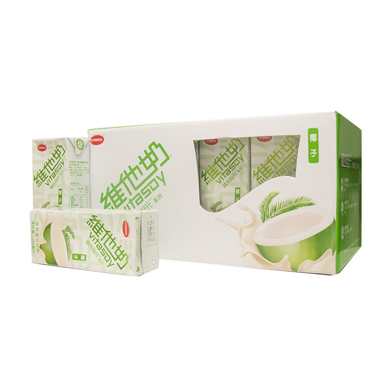 【天猫超市】维他奶 植物阳光椰子蛋白饮料 250ml*12盒/箱